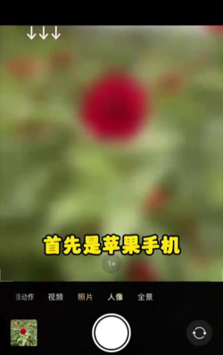 苹果手机拍照怎么虚化 苹果手机拍照怎么虚化