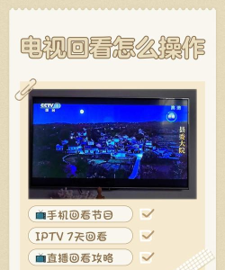 电视回看怎么操作 电视回看怎么操作