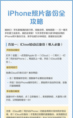icloud怎么备份 icloud怎么备份