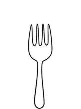 叉子怎么画 叉子怎么画