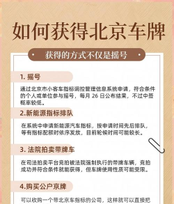 车牌怎么获得 车牌怎么获得