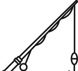 鱼竿怎么画 鱼竿怎么画