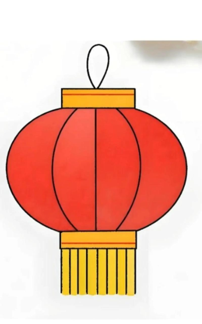 灯笼怎么画,简单步骤教学,轻松掌握绘画技巧 灯笼怎么画,简单步骤教学,轻松掌握绘画技巧