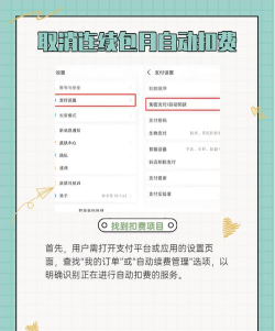 如何取消连续包月,避免自动扣费,掌握取消全攻略 如何取消连续包月,避免自动扣费,掌握取消全攻略