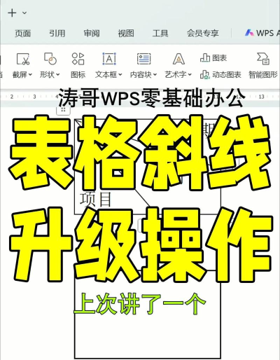 PPT上怎么绘制表格的表头 PPT上怎么绘制表格的表头
