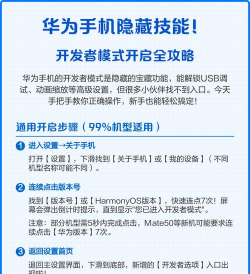 手机开发者模式怎么开,解锁隐藏功能,优化手机性能 手机开发者模式怎么开,解锁隐藏功能,优化手机性能
