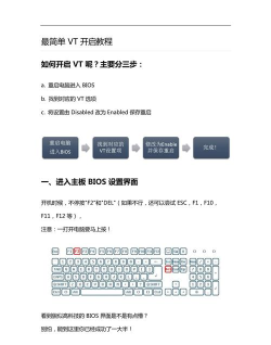 如何开vt,解锁虚拟化技术,提升电脑性能 如何开vt,解锁虚拟化技术,提升电脑性能