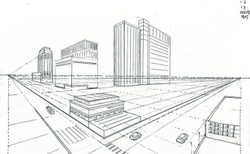 马路怎么画,掌握透视原理,轻松绘制立体道路 马路怎么画,掌握透视原理,轻松绘制立体道路