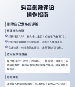 抖音怎么删评论,轻松管理互动内容,维护良好社交氛围 抖音怎么删评论,轻松管理互动内容,维护良好社交氛围