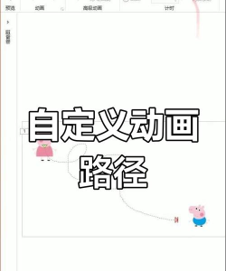 如何在ppt中设置一个动画自定义路径 如何在ppt中设置一个动画自定义路径