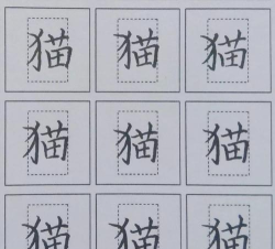 猫的笔顺怎么写,掌握正确书写顺序,轻松写好汉字猫 猫的笔顺怎么写,掌握正确书写顺序,轻松写好汉字猫