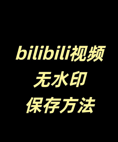 bilibili的视频怎么下载,掌握实用技巧,轻松保存心仪内容 bilibili的视频怎么下载,掌握实用技巧,轻松保存心仪内容
