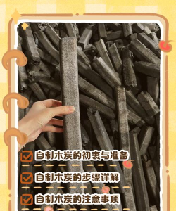 木炭,传统烧制方法,家庭简易制作指南 木炭,传统烧制方法,家庭简易制作指南