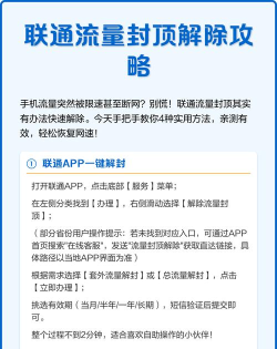 怎么解除流量封顶,快速恢复上网,告别限速困扰 怎么解除流量封顶,快速恢复上网,告别限速困扰