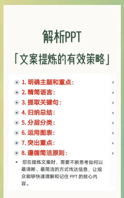 如何写出好的ppt文案 如何写出好的ppt文案