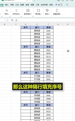 excel中如何隔行填充 excel中如何隔行填充