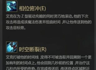 艾克怎么玩,掌握核心连招,轻松掌控时间战场 艾克怎么玩,掌握核心连招,轻松掌控时间战场