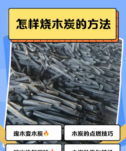 怎么做木炭,掌握核心方法,轻松获得优质燃料 怎么做木炭,掌握核心方法,轻松获得优质燃料