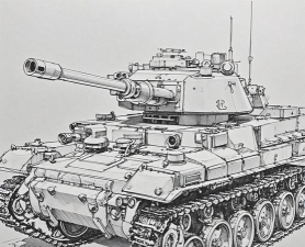 怎么画战车,掌握核心结构,画出霸气造型 怎么画战车,掌握核心结构,画出霸气造型