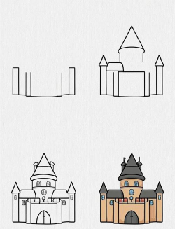 堡垒怎么画,掌握关键步骤,画出立体感 堡垒怎么画,掌握关键步骤,画出立体感