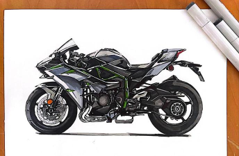 怎么画摩托车,掌握基础步骤,画出立体感 怎么画摩托车,掌握基础步骤,画出立体感