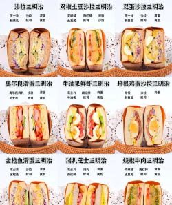 三明治怎么吃,搭配饮品更美味,掌握技巧不浪费 三明治怎么吃,搭配饮品更美味,掌握技巧不浪费