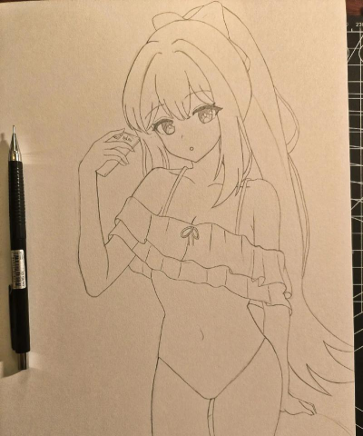 泳衣怎么画,掌握基础技巧,画出真实感 泳衣怎么画,掌握基础技巧,画出真实感