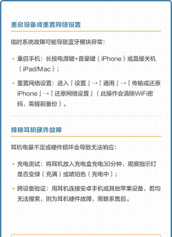 手机检测不到蓝牙耳机怎么办,常见原因排查,快速解决指南 手机检测不到蓝牙耳机怎么办,常见原因排查,快速解决指南