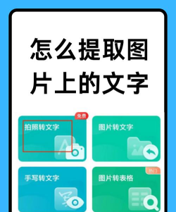 如何提取图片文字 如何提取图片文字