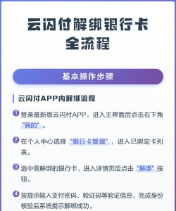 云闪付怎么解绑银行卡 云闪付怎么解绑银行卡