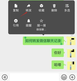 微信聊天记录怎么转发给好友 微信聊天记录怎么转发给好友