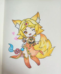 怎么画妲己 怎么画妲己