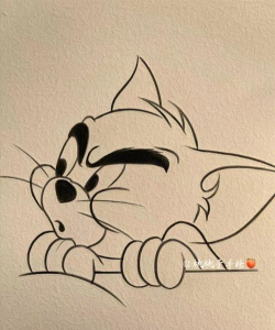 怎么画汤姆猫 怎么画汤姆猫