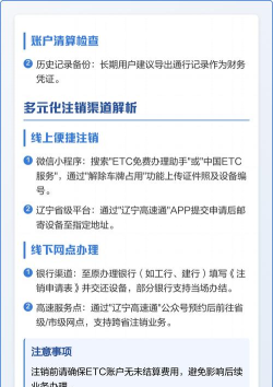 etc怎么注销,办理流程详解,注意事项提醒 etc怎么注销,办理流程详解,注意事项提醒