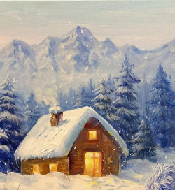 雪怎么画,掌握简单技巧,画出逼真雪景 雪怎么画,掌握简单技巧,画出逼真雪景