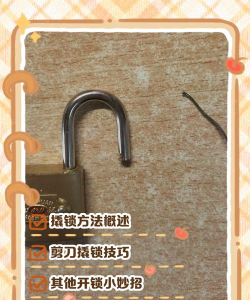 如何撬开锁,掌握开锁技巧,应对紧急情况 如何撬开锁,掌握开锁技巧,应对紧急情况