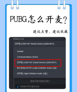 绝地求生怎么开麦,快速掌握语音设置,轻松实现团队沟通 绝地求生怎么开麦,快速掌握语音设置,轻松实现团队沟通