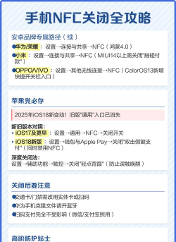 nfc怎么关,关闭nfc功能,避免误触与耗电 nfc怎么关,关闭nfc功能,避免误触与耗电