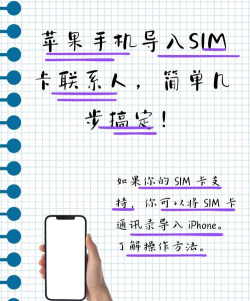 苹果手机怎么读取sim卡联系人,轻松导入通讯录,快速备份重要信息 苹果手机怎么读取sim卡联系人,轻松导入通讯录,快速备份重要信息