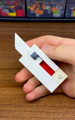 乐高做刀,创意手工,安全有趣新玩法 乐高做刀,创意手工,安全有趣新玩法