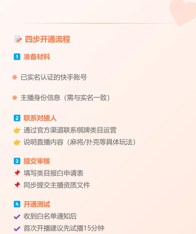 快手如何申请直播权限,满足条件与操作步骤 快手如何申请直播权限,满足条件与操作步骤