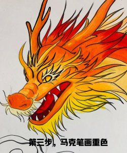 怎么画飞龙,掌握基本结构,画出霸气造型 怎么画飞龙,掌握基本结构,画出霸气造型