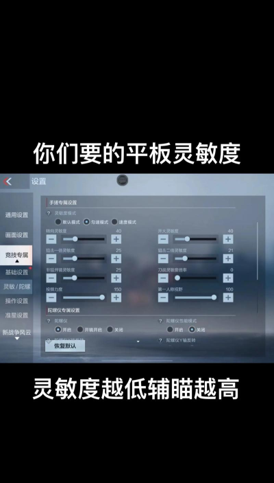 cf怎么调灵敏度,找到合适手感,提升射击准度 cf怎么调灵敏度,找到合适手感,提升射击准度