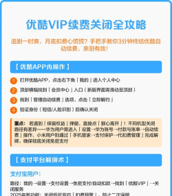 优酷怎么关闭自动续费 优酷怎么关闭自动续费