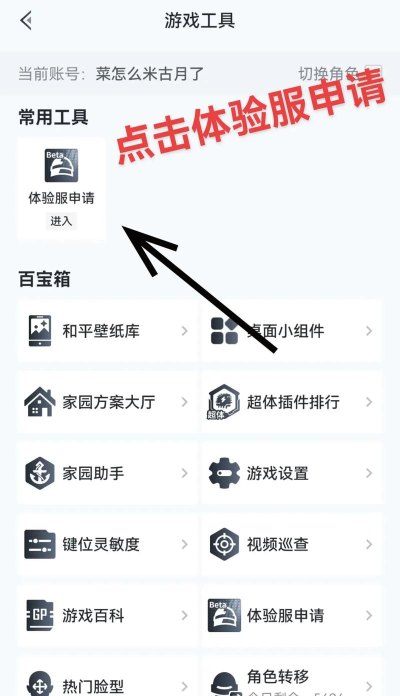 怎么玩体验服 怎么玩体验服