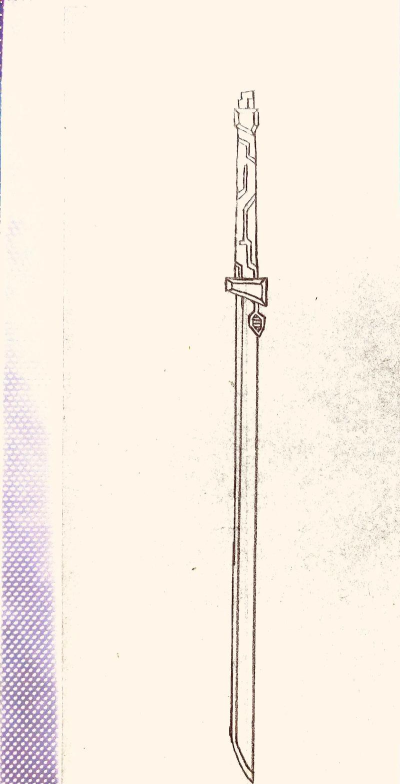 武士刀怎么画 武士刀怎么画