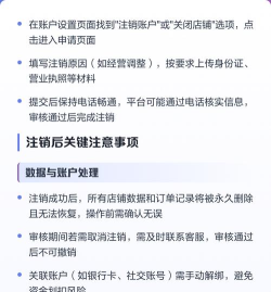 如何注销店铺,避免后续麻烦,确保流程顺利 如何注销店铺,避免后续麻烦,确保流程顺利