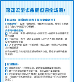 移动如何查流量,快速查询方法,实时掌握使用情况 移动如何查流量,快速查询方法,实时掌握使用情况
