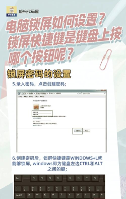 电脑屏幕怎么锁屏,快速锁定方法,保护隐私安全 电脑屏幕怎么锁屏,快速锁定方法,保护隐私安全