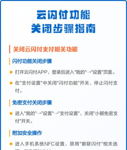 云闪付怎么关闭,详细操作步骤,安全注意事项 云闪付怎么关闭,详细操作步骤,安全注意事项